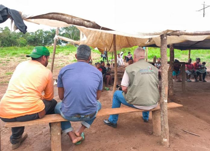 Sudis realiza visita técnica em retomada indígena Xetá em São Jerônimo da Serra
